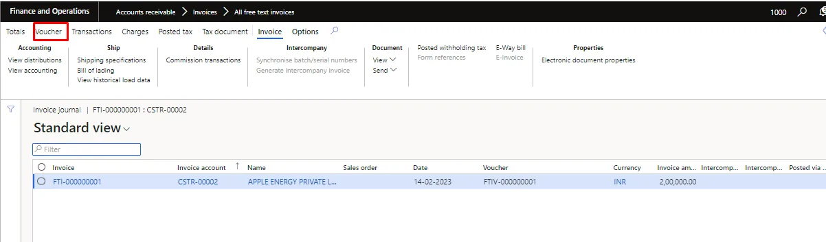 Screenshot — Fixed asset Disposal - Sale