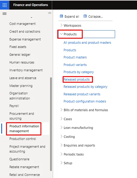 Screenshot — Fixed asset transfer