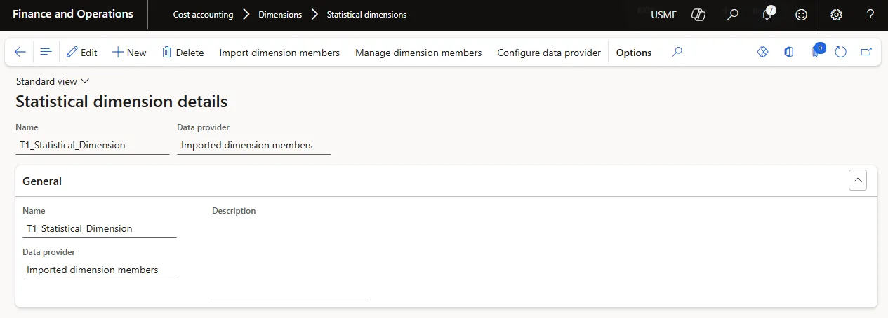 Screenshot — Create A Statistical Dimension