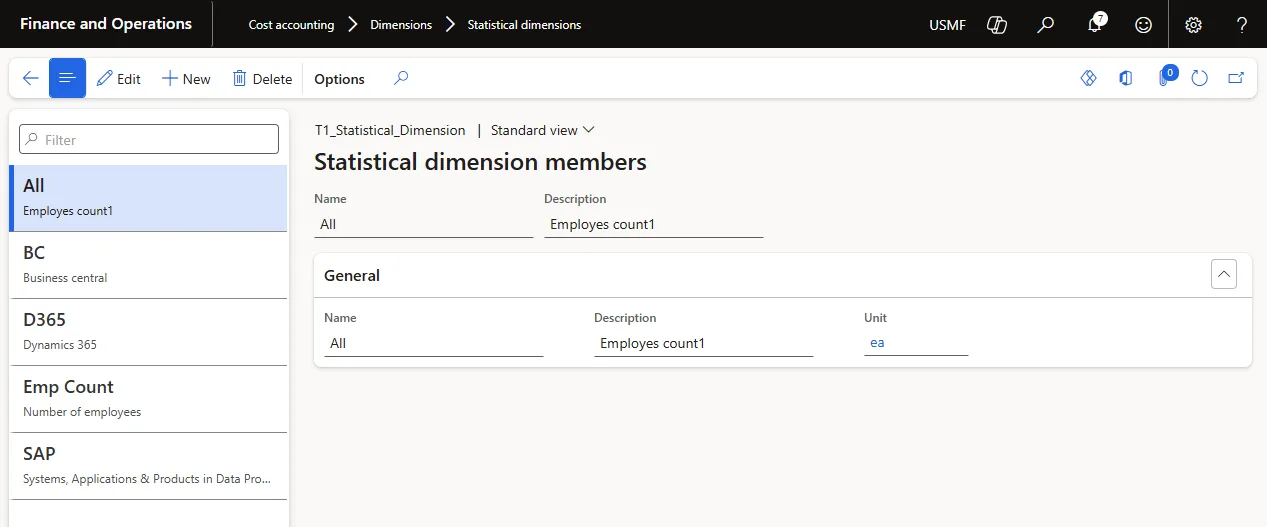 Screenshot — Create A Statistical Dimension