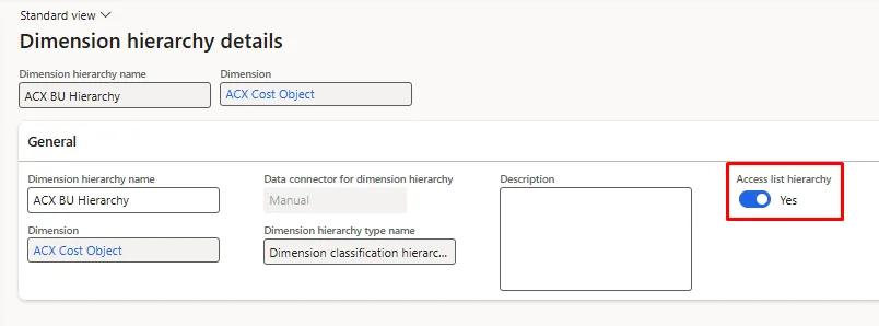 Screenshot — Secure A Hierarchy