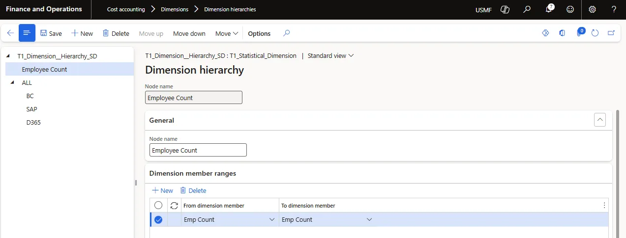 Screenshot — Statistical Dimension Hierarchy
