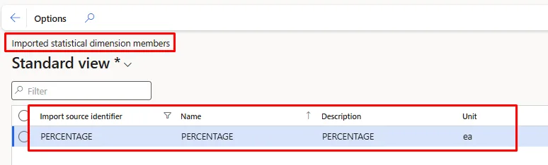 Screenshot — Allocation Setup